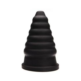 Tantus Cone Ripple - Black