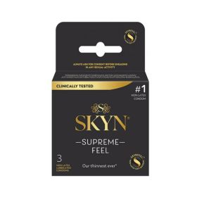 Lifestyles Skyn Supreme Feel Condoms - Pack Of 3