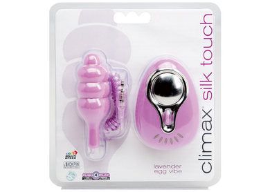 Climax Silk Touch Egg Vibrator - Lavender