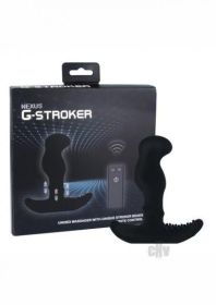 G Stroker Unisex Massager W Beads Black