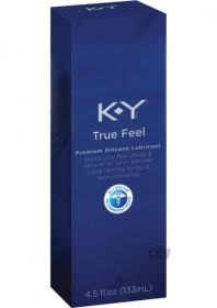 K-Y True Feel Silicone Lubricant 4.5oz