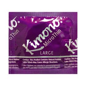 Kimono Microthin 12 Pack Large Latex Condoms