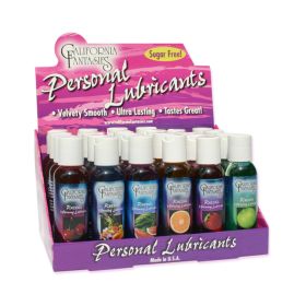 Razzels Flavored Warming Lubricants Counter Display (24 2 Fl Oz Bottles Assorted Flavors)