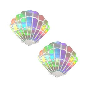 Neva Nude Pasty Shell Holographic