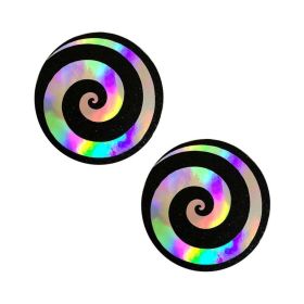 Neva Nude Pasty Spiral Holographic