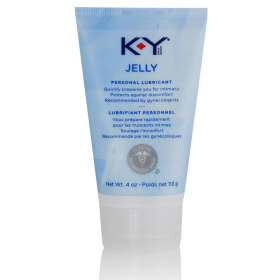 K-Y Jelly 4oz Tube Personal Water Based Lubricant